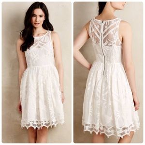 Anthropologie Maeve Pina Lace Pineapple Dress